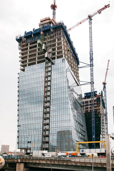 Tours Duo - façade rideau aluminium