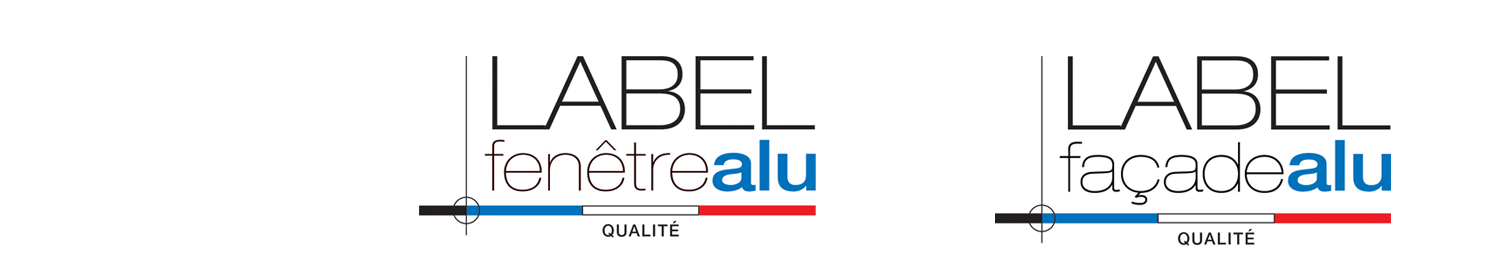 LABEL fenêtre alu at LABEL façade alu