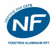 Logo NF CSTB - Fenêtres Aluminium RPT