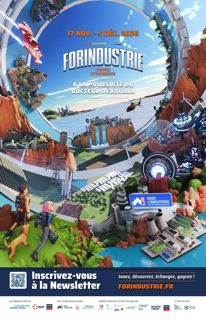 Découvrez la menuiserie aluminium autrement avec “Forindustrie, l’Univers Extraordinaire”